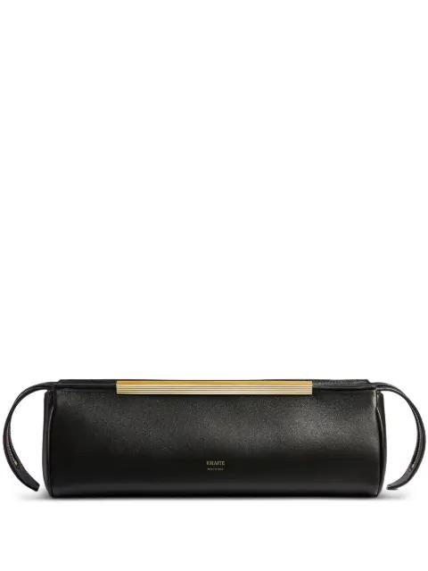 Donna Evening leather clutch bag by KHAITE