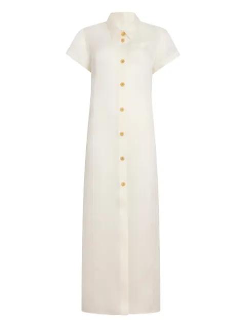 Effy buttoned pocket dress by KHAITE