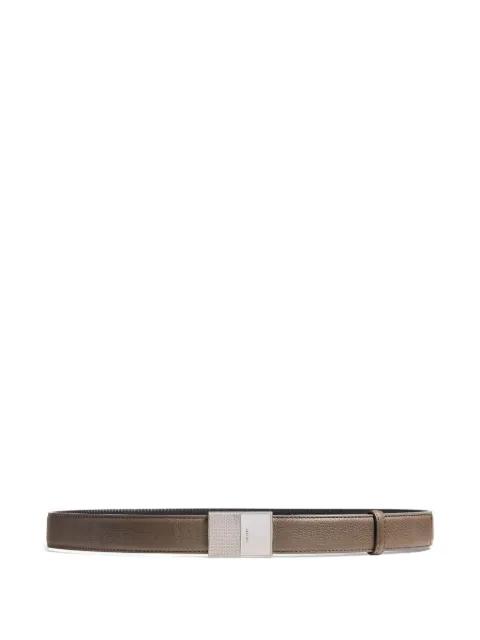 Elio leather belt by KHAITE