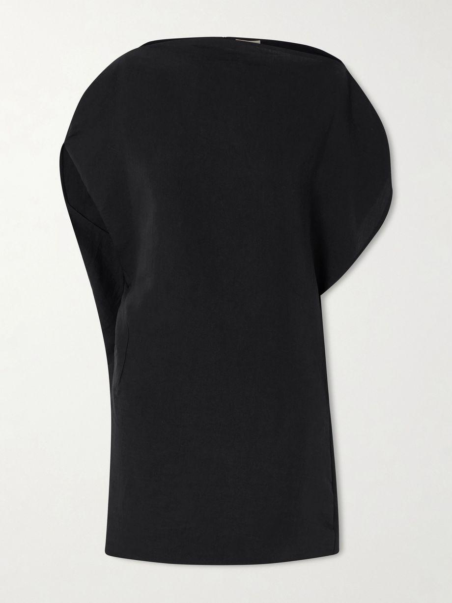 Erin silk and cotton-blend organza mini dress by KHAITE