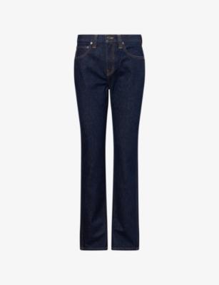 Farley Straight Denim Jeans by KHAITE