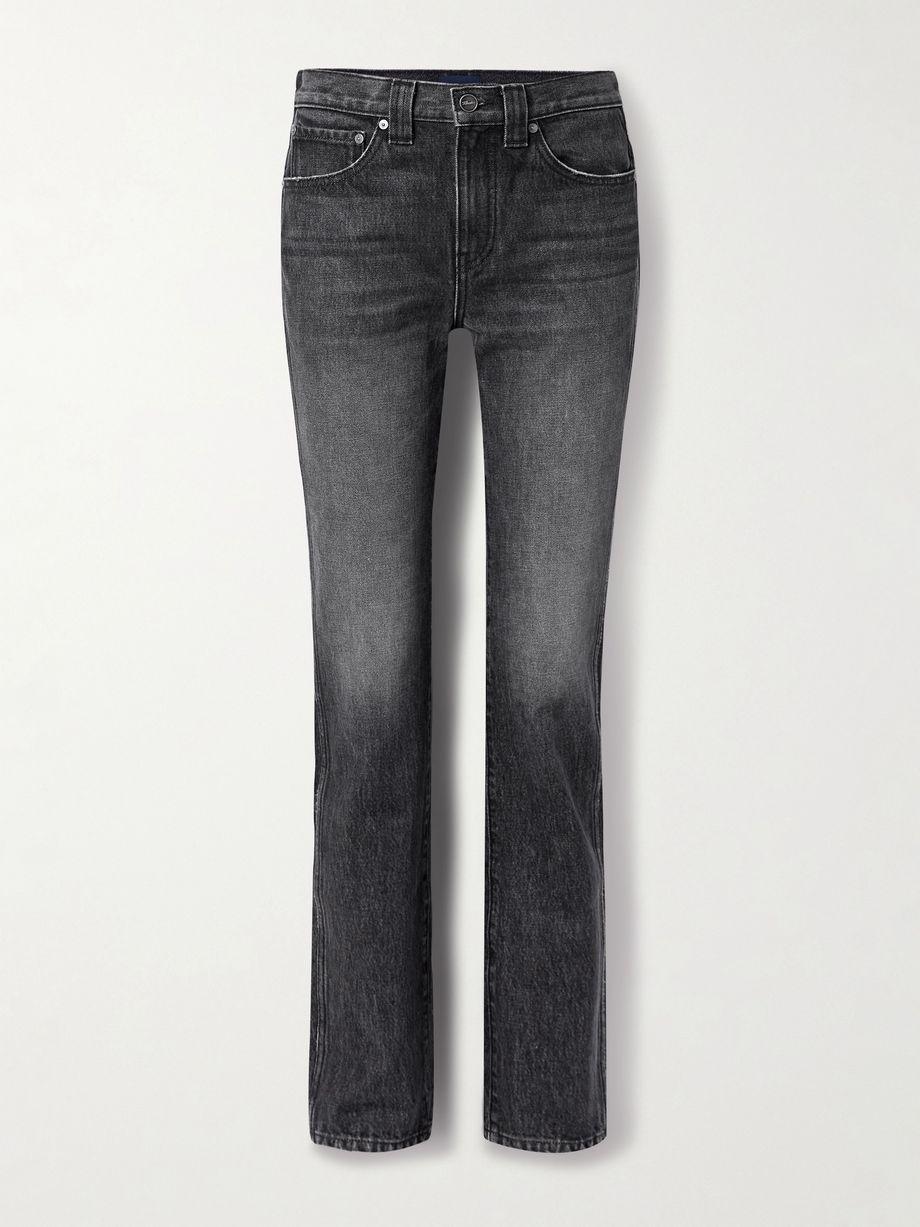 Farley high-rise straight-leg jeans by KHAITE