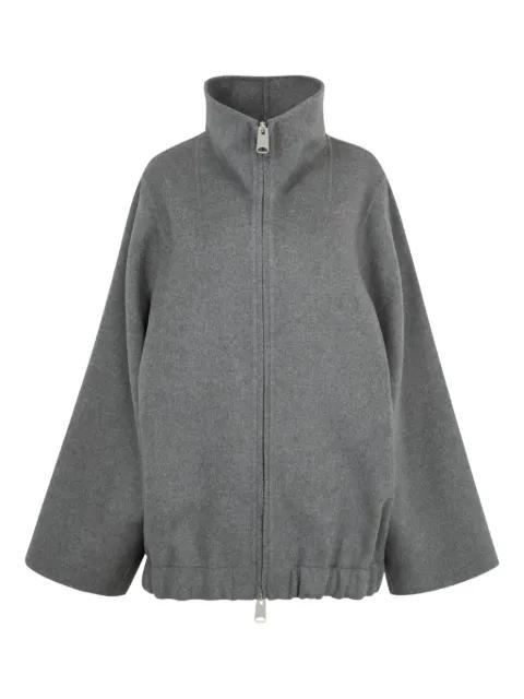 Garret high-neck zip-front jacket by KHAITE
