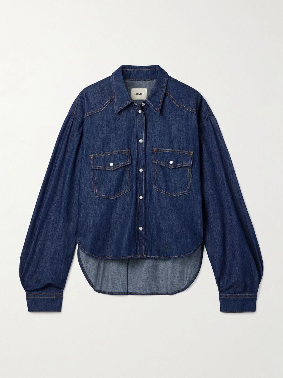 Grenon denim shirt by KHAITE