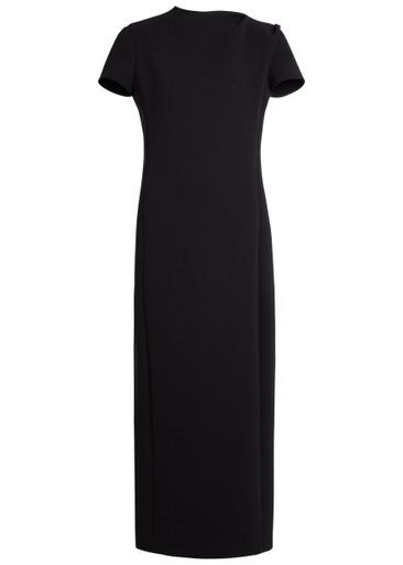 Iryl open-back draped crepe dress by KHAITE