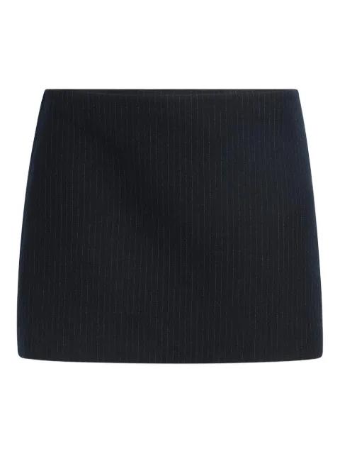 Jett pinstripe mini skirt by KHAITE