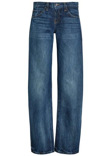 Karo barrel-leg jeans by KHAITE