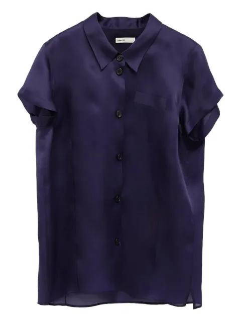 Keefe silk shirt by KHAITE