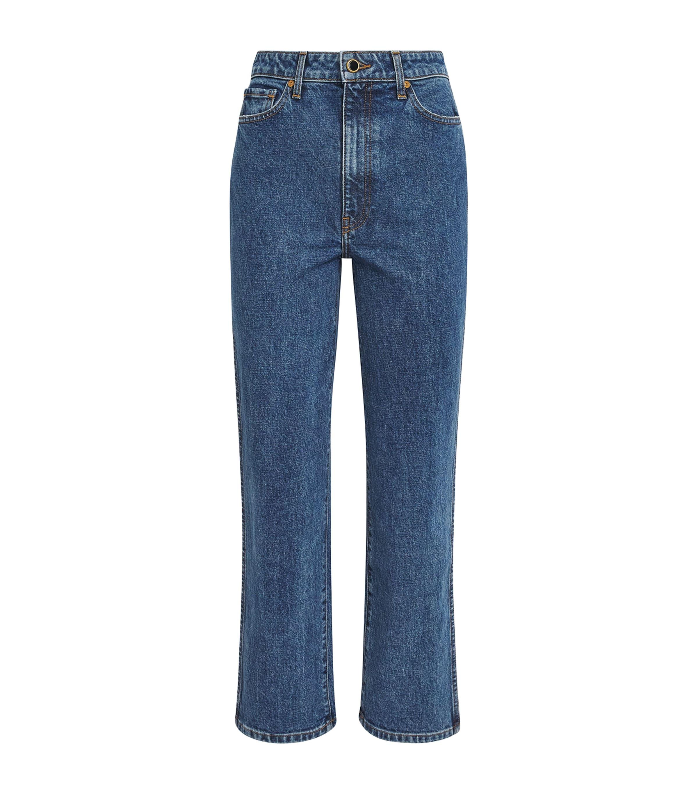 Khaite Abigail Cropped High-Rise Jeans by KHAITE