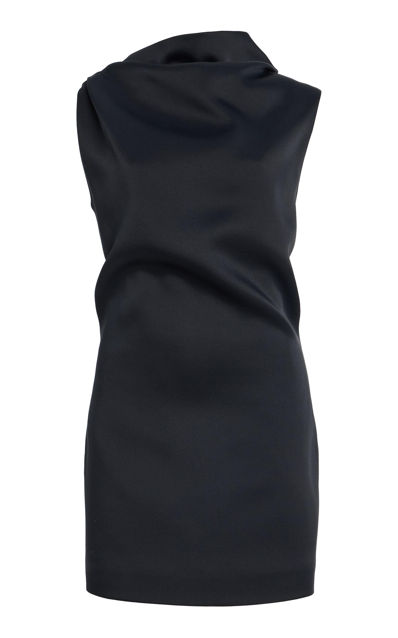 Khaite Astor Satin Mini Dress - Moda Operandi by KHAITE
