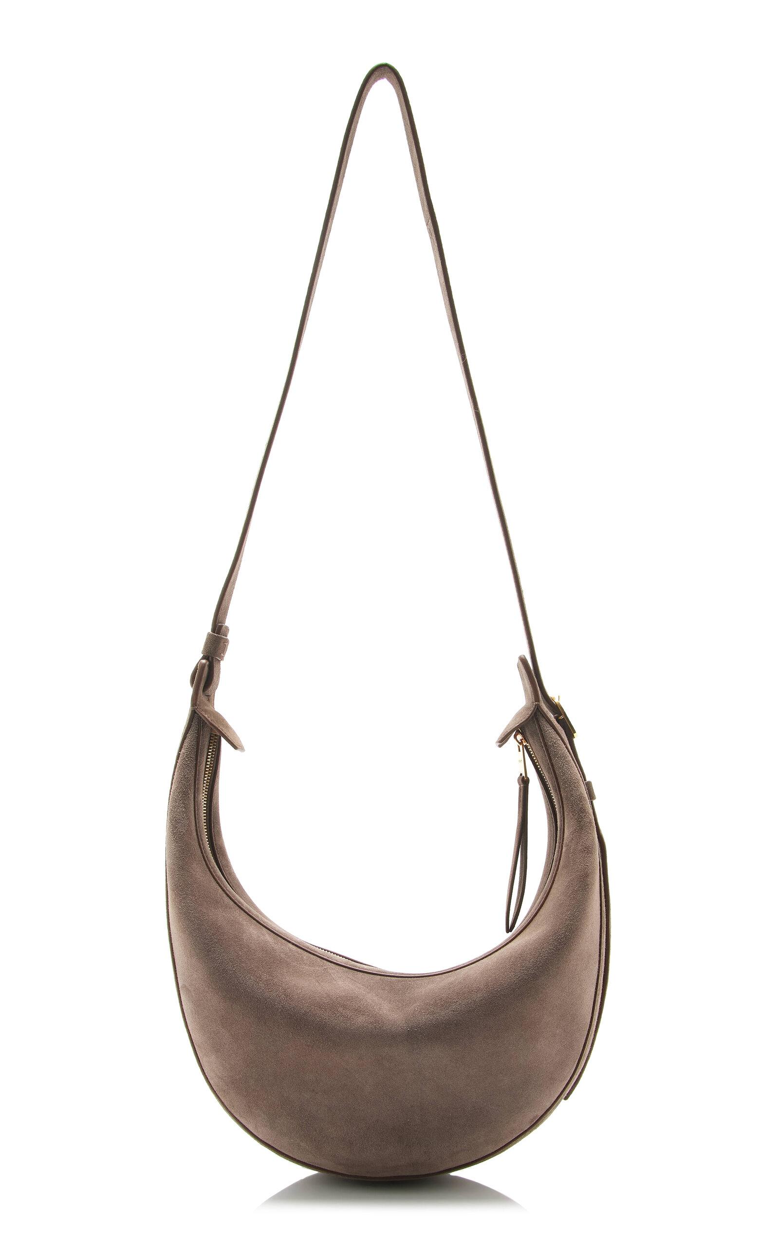 Khaite Augustina Small Suede Crossbody Bag - Moda Operandi by KHAITE