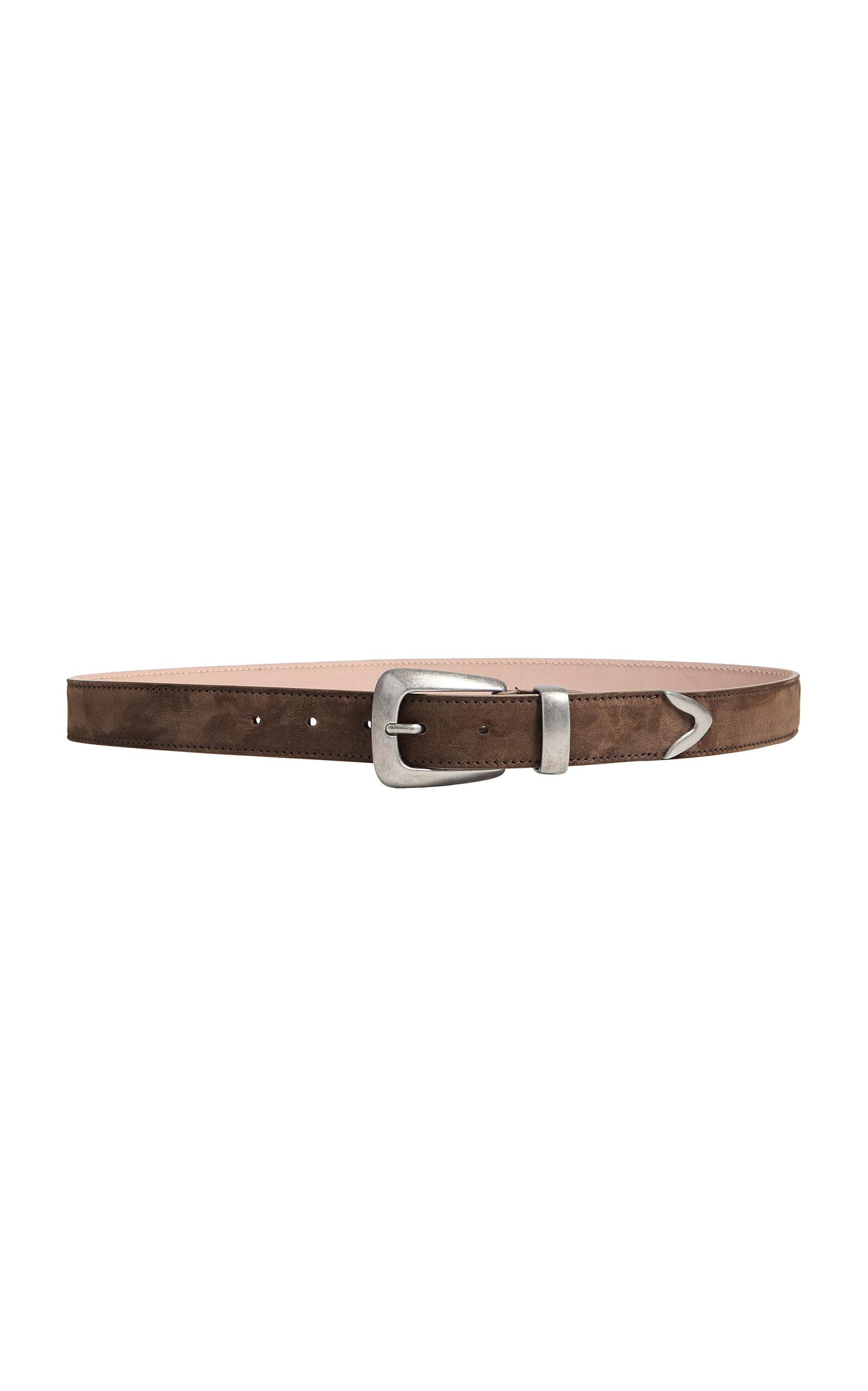 Khaite Benny Suede Belt - Moda Operandi by KHAITE
