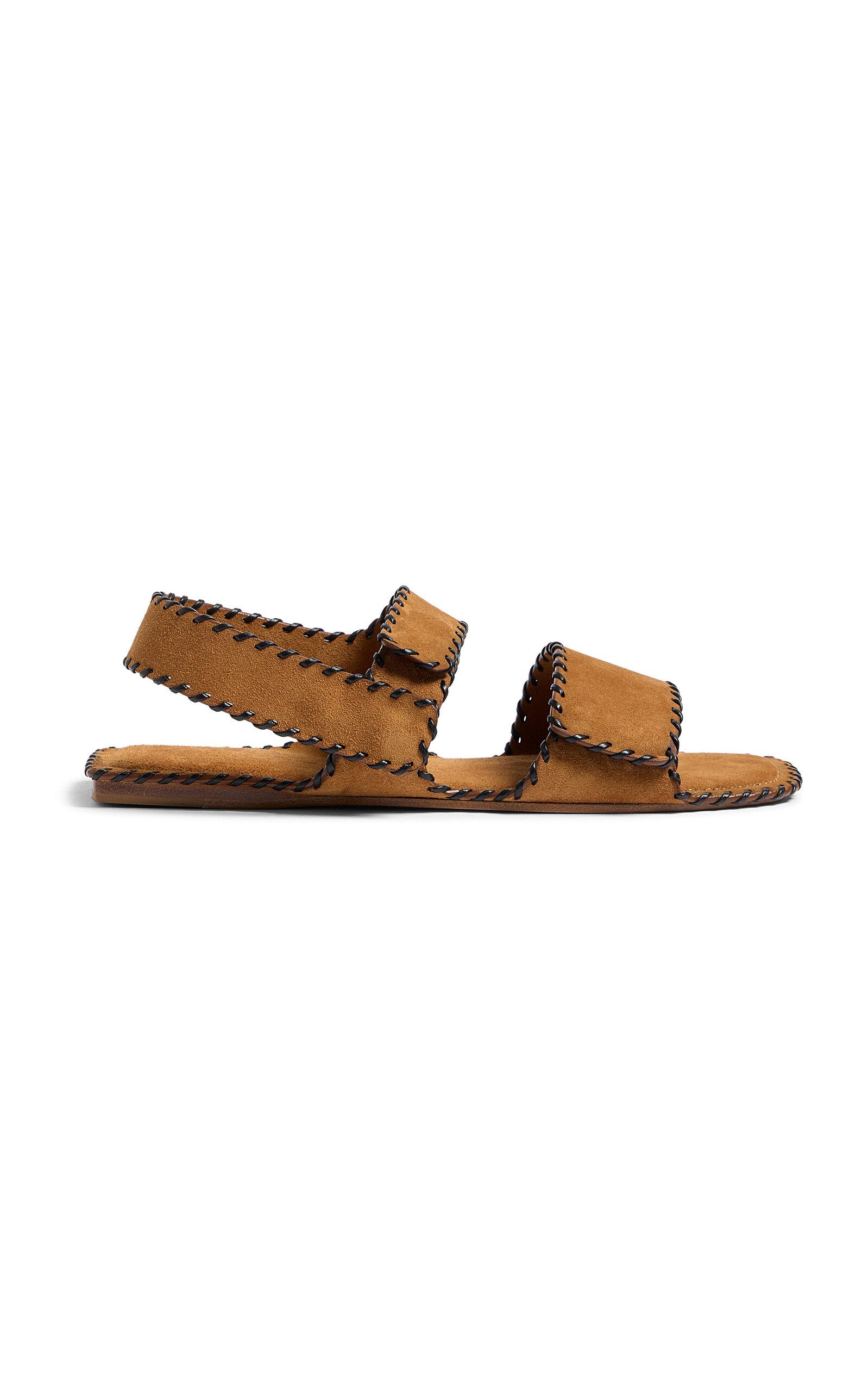 Khaite Boden Whip Stitch Flat - Moda Operandi by KHAITE