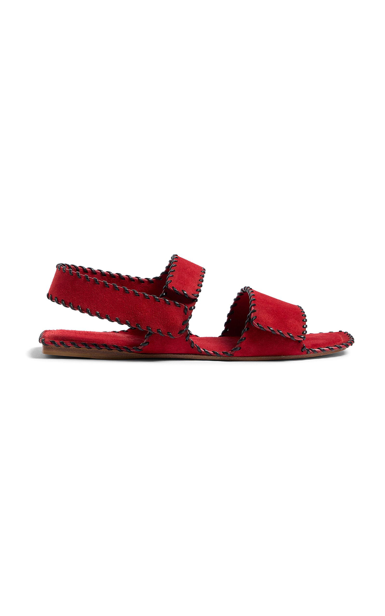 Khaite Boden Whip Stitch Flat - Moda Operandi by KHAITE