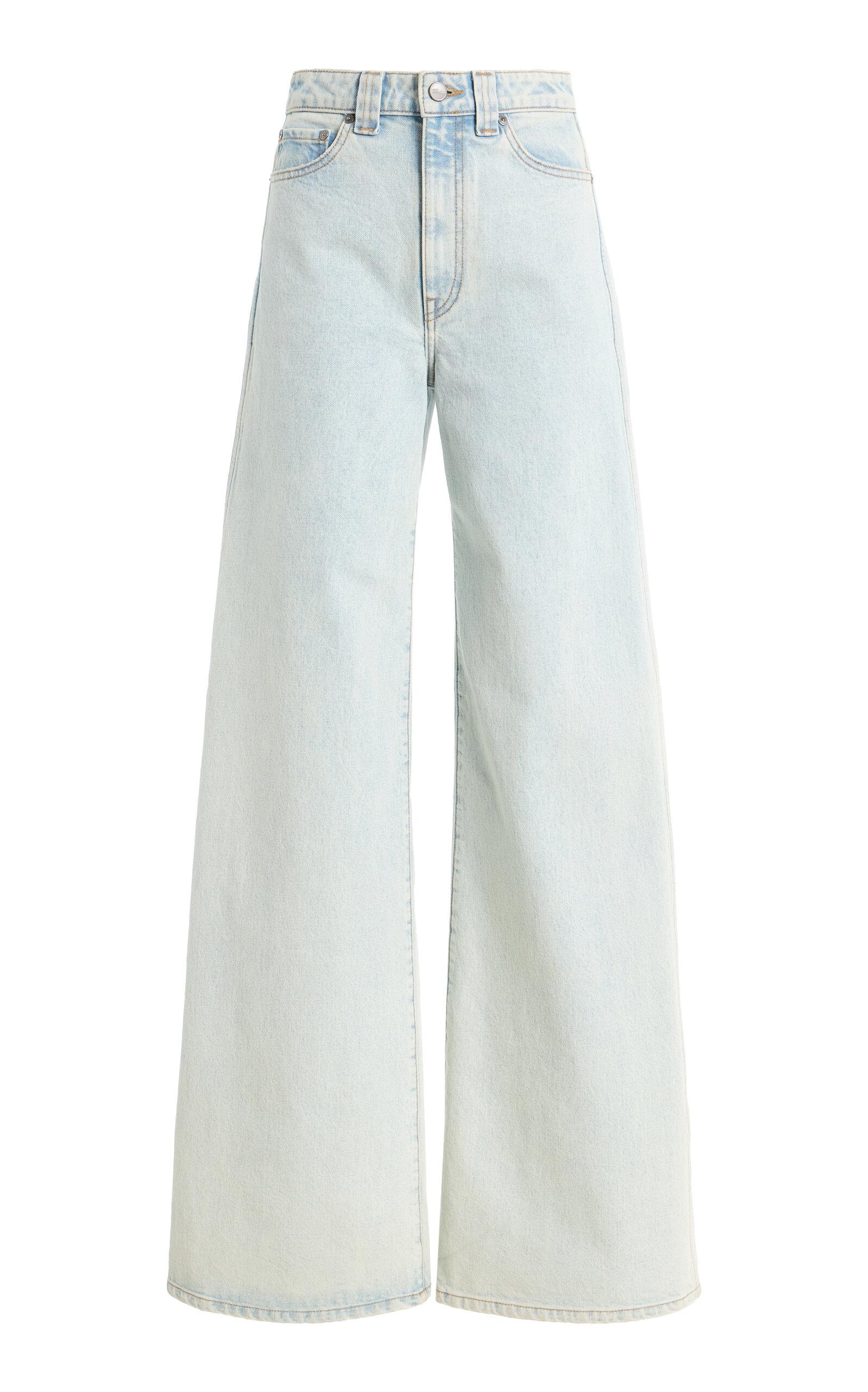 Khaite Dane High-Rise Wide-Leg Jeans - Moda Operandi by KHAITE