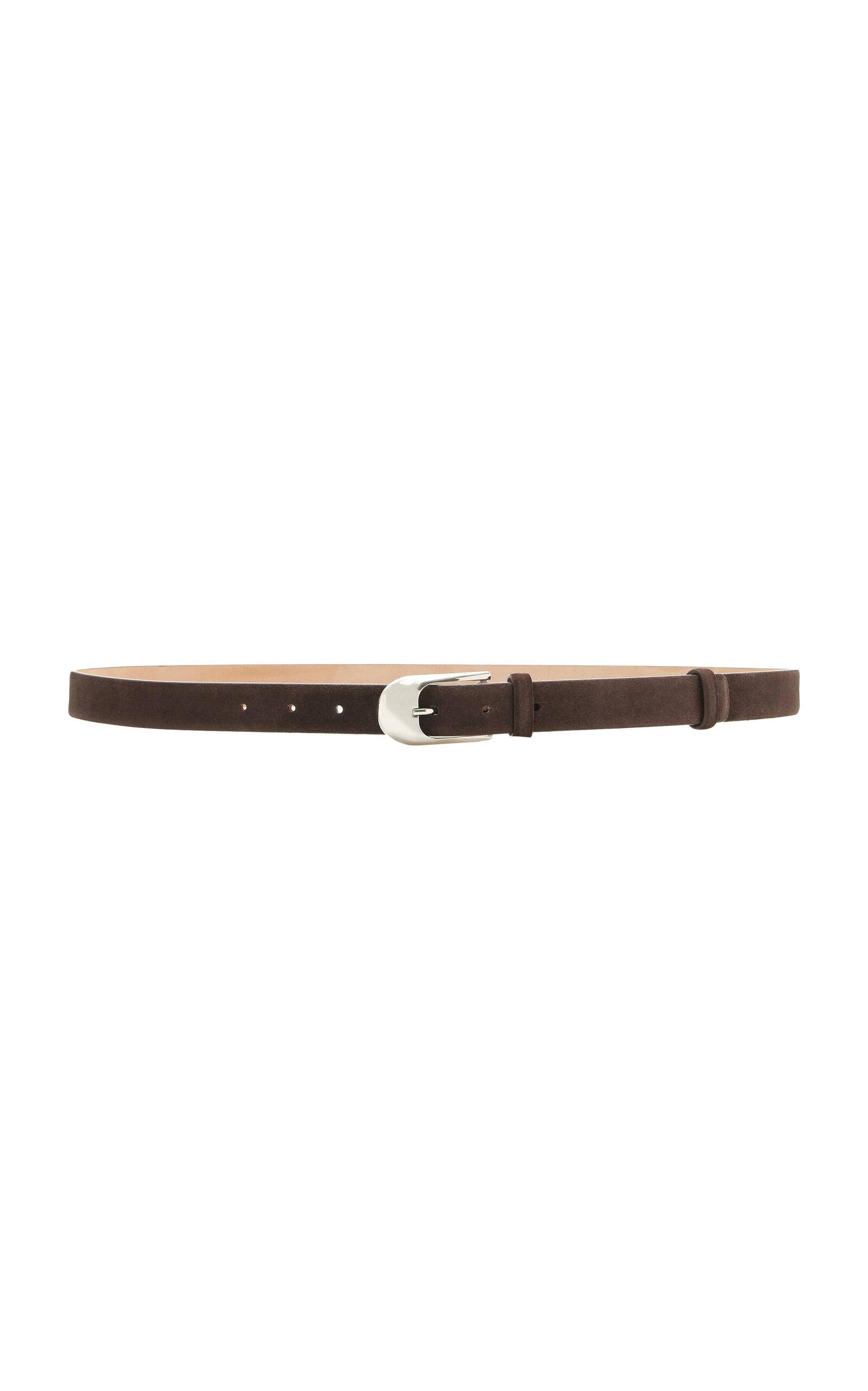 Khaite Dome Leather Belt - Moda Operandi by KHAITE