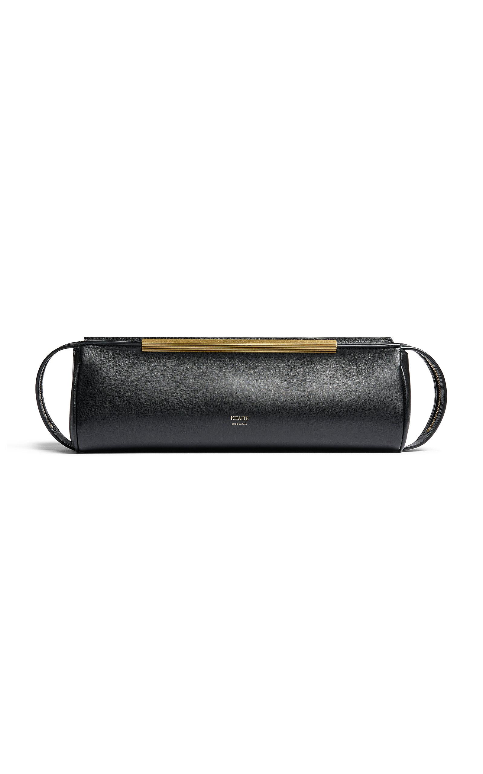 Khaite Donna Leather Clutch - Moda Operandi by KHAITE