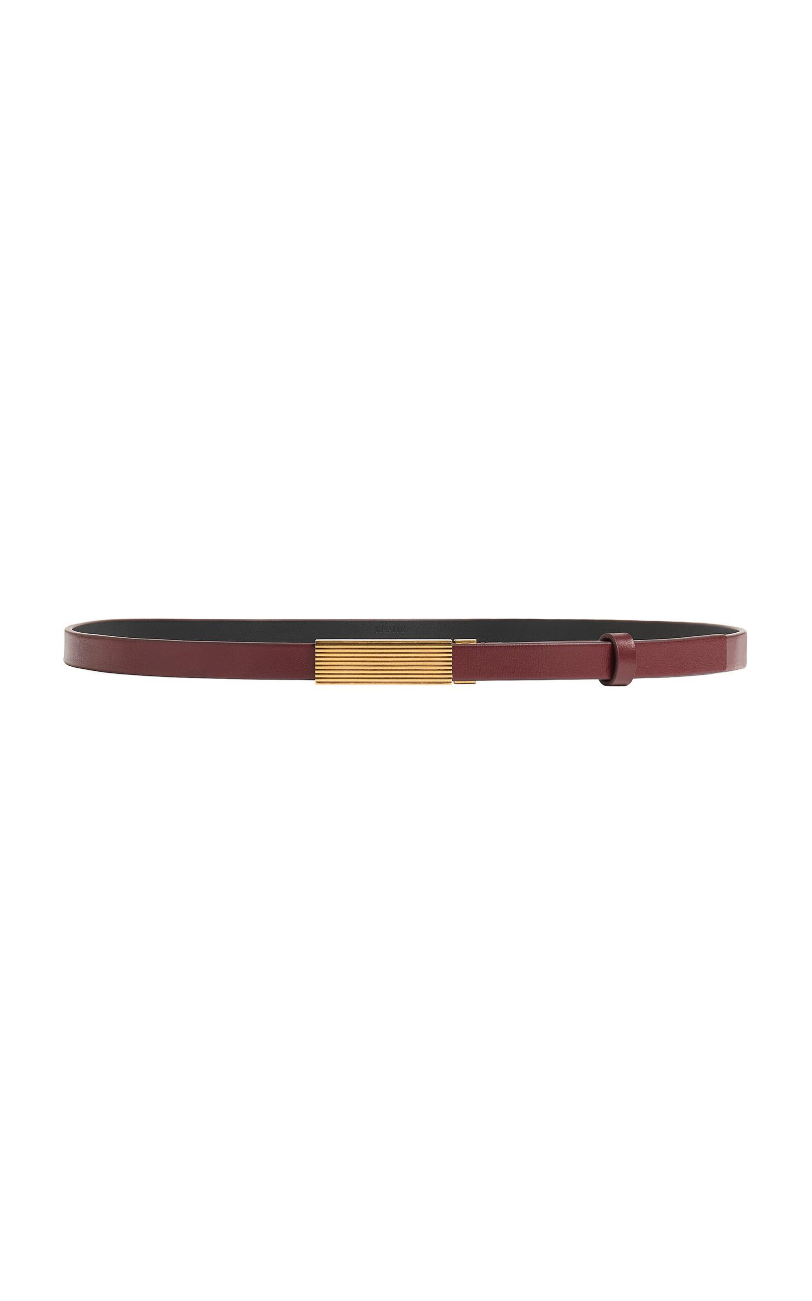 Khaite Empire Leather Belt - Moda Operandi by KHAITE