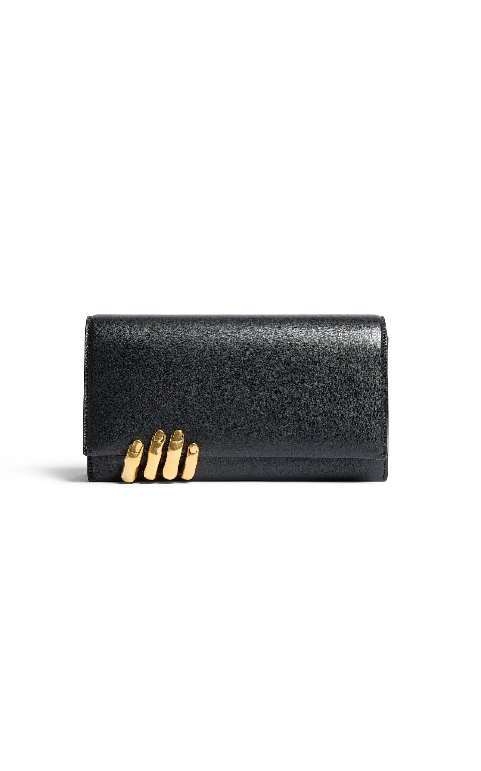 Khaite Hand Leather Clutch - Moda Operandi by KHAITE