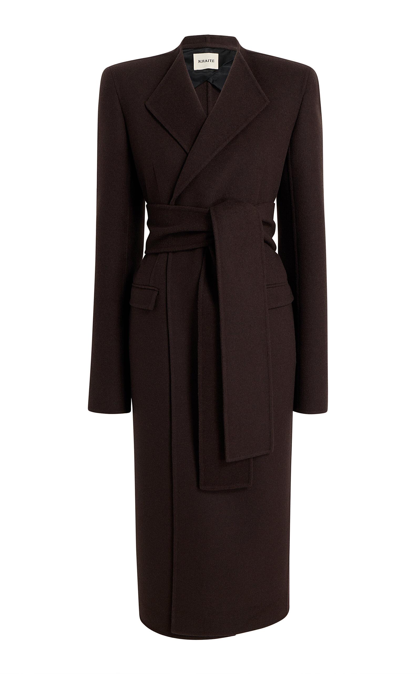 Khaite Jelson Double-Faced Wool Coat - Moda Operandi by KHAITE