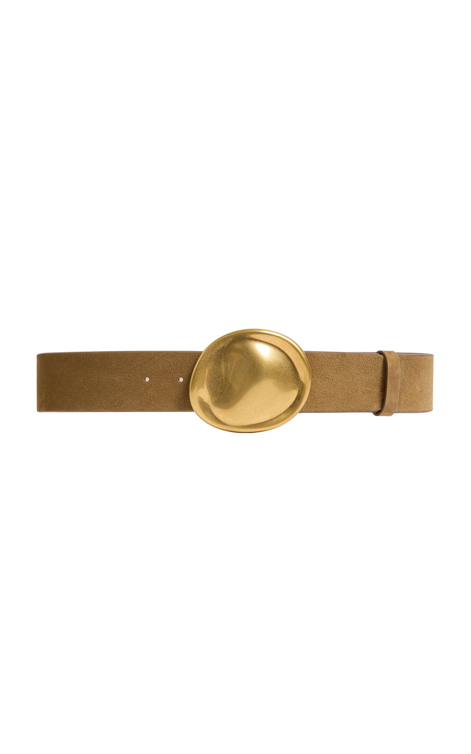 Khaite Keefe Suede Belt - Moda Operandi by KHAITE