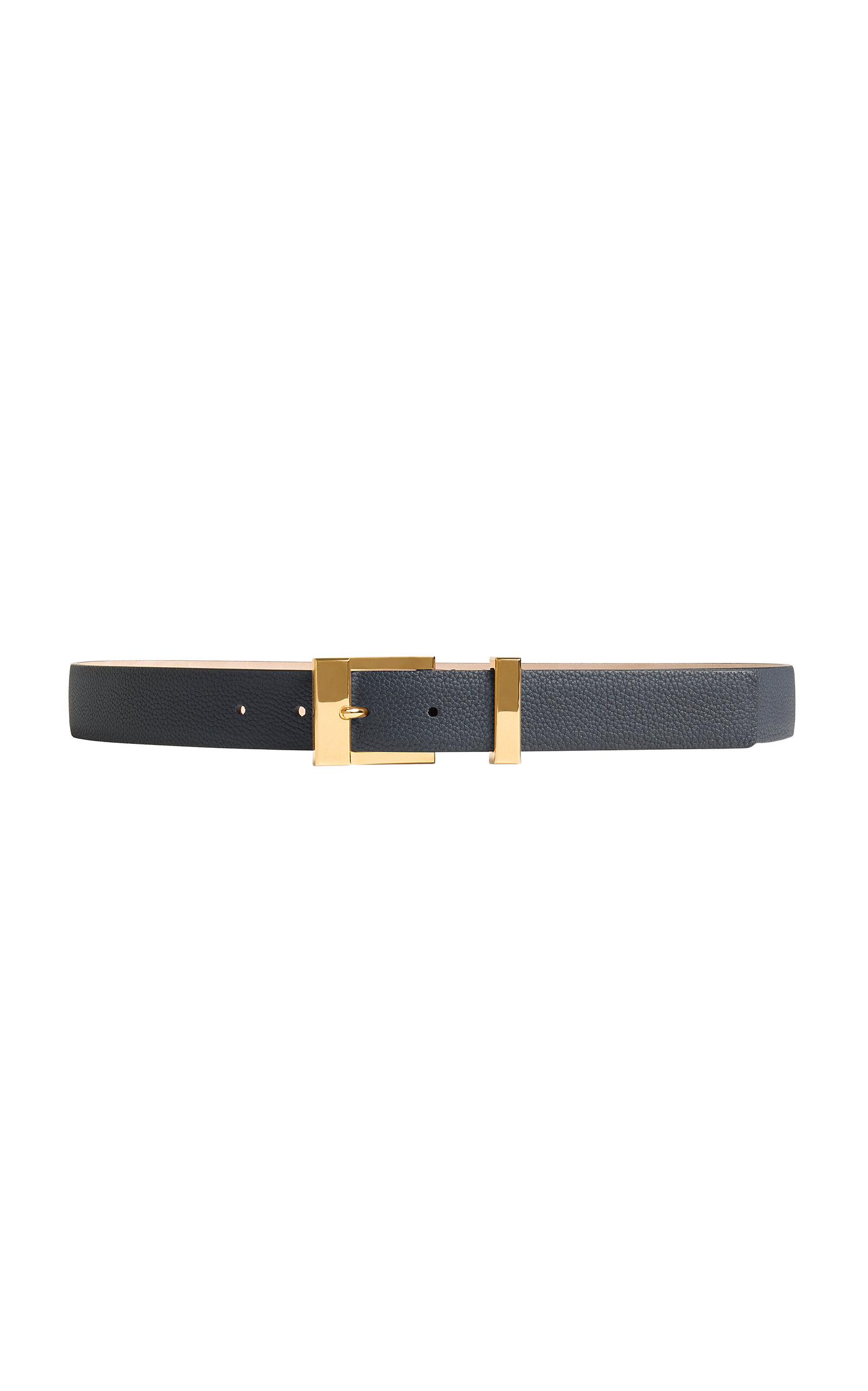Khaite Manhattan Leather Belt - Moda Operandi by KHAITE