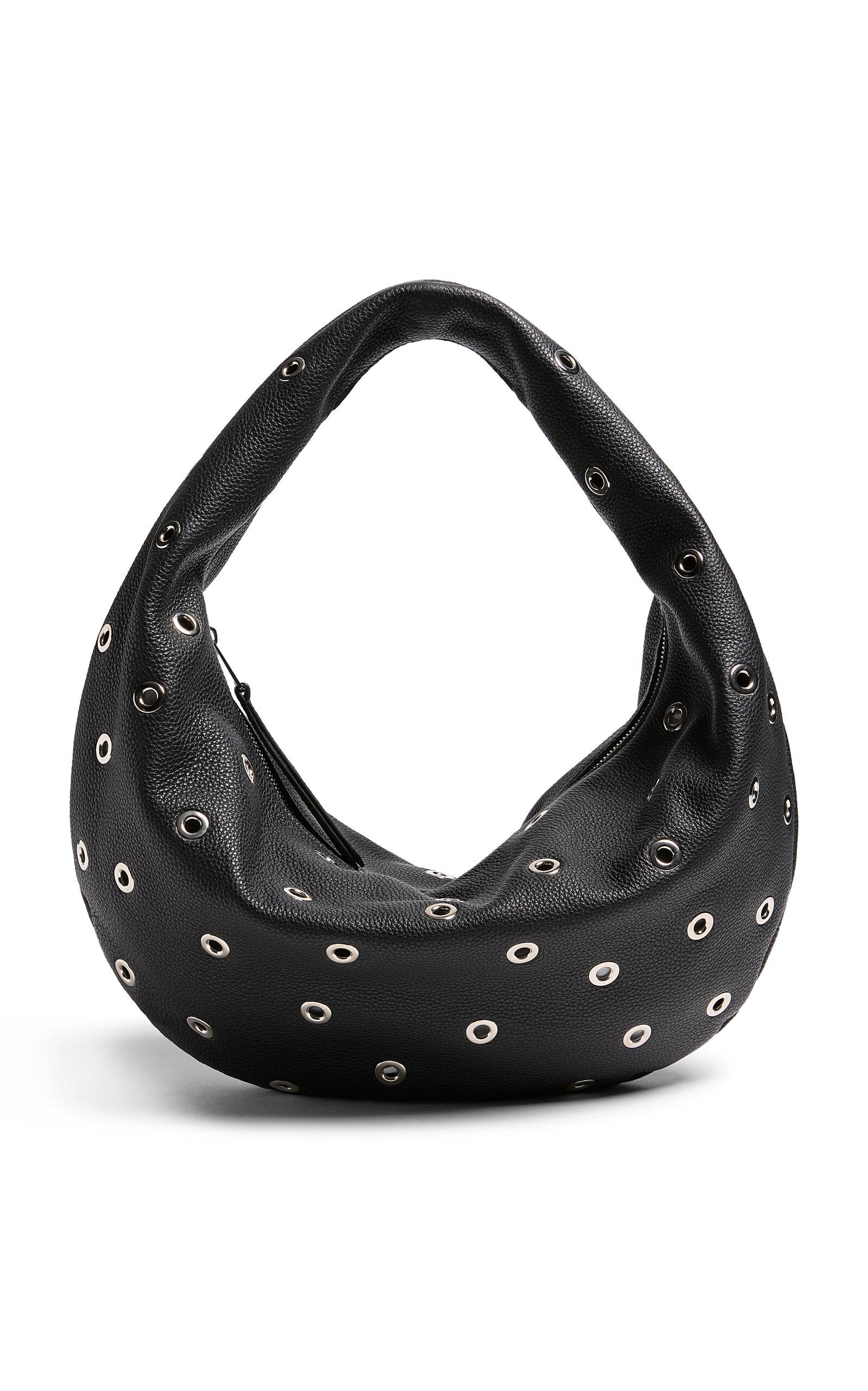 Khaite Olivia Medium Grommet Leather Hobo Bag - Moda Operandi by KHAITE