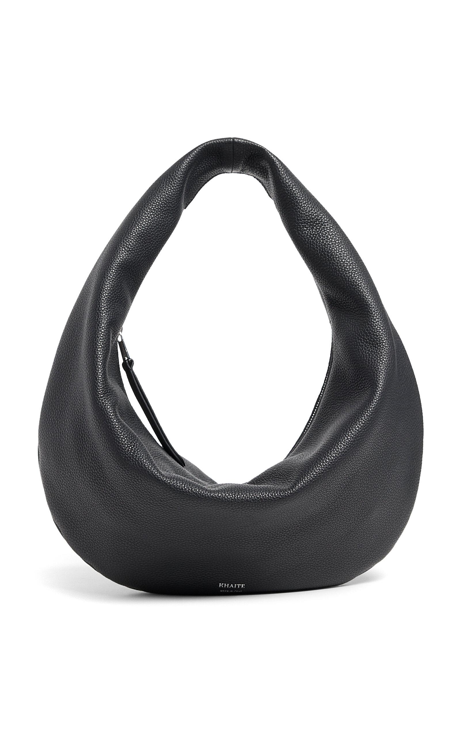 Khaite Olivia Medium Leather Hobo Bag - Moda Operandi by KHAITE