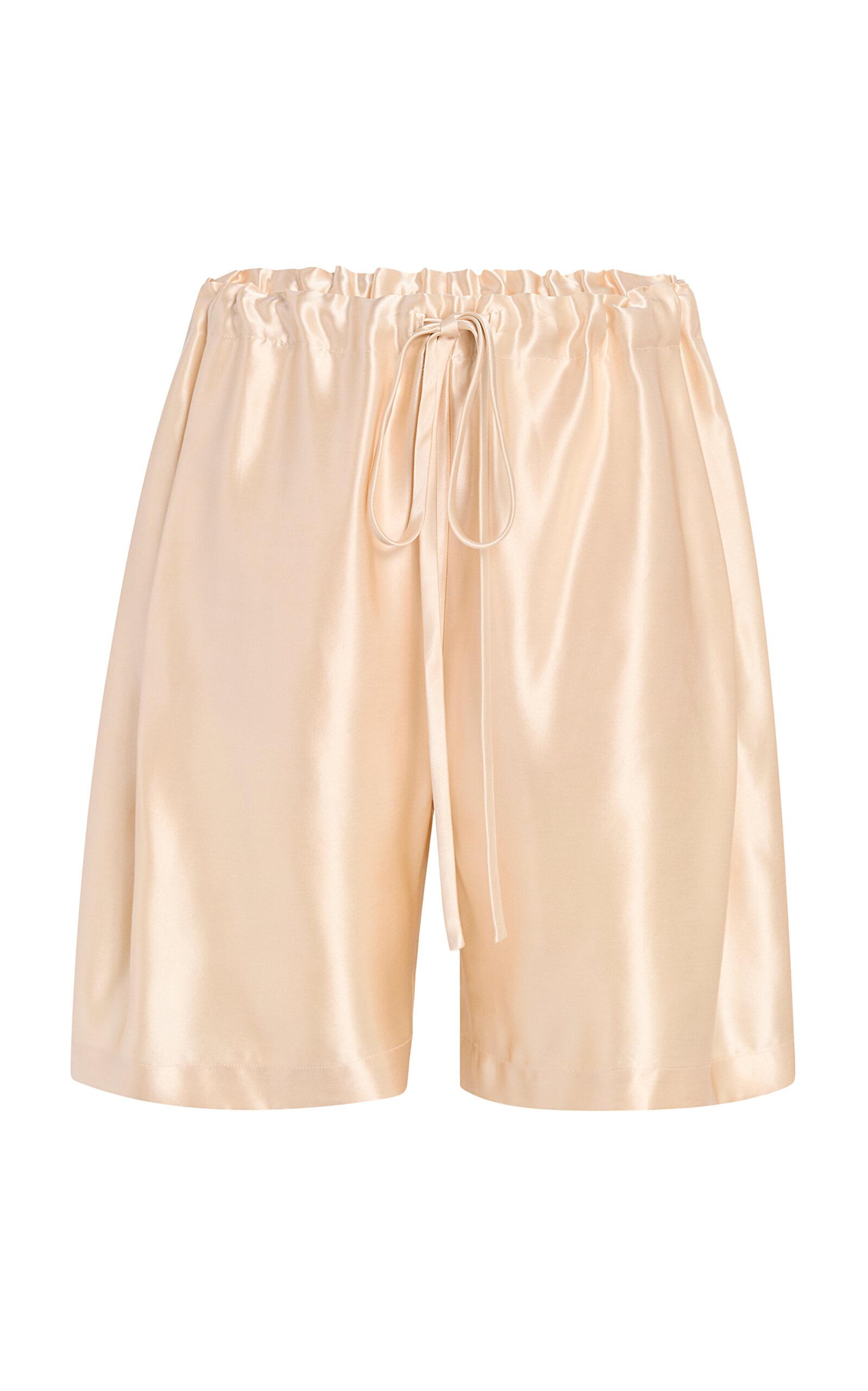 Khaite Rohe Satin Shorts - Moda Operandi by KHAITE
