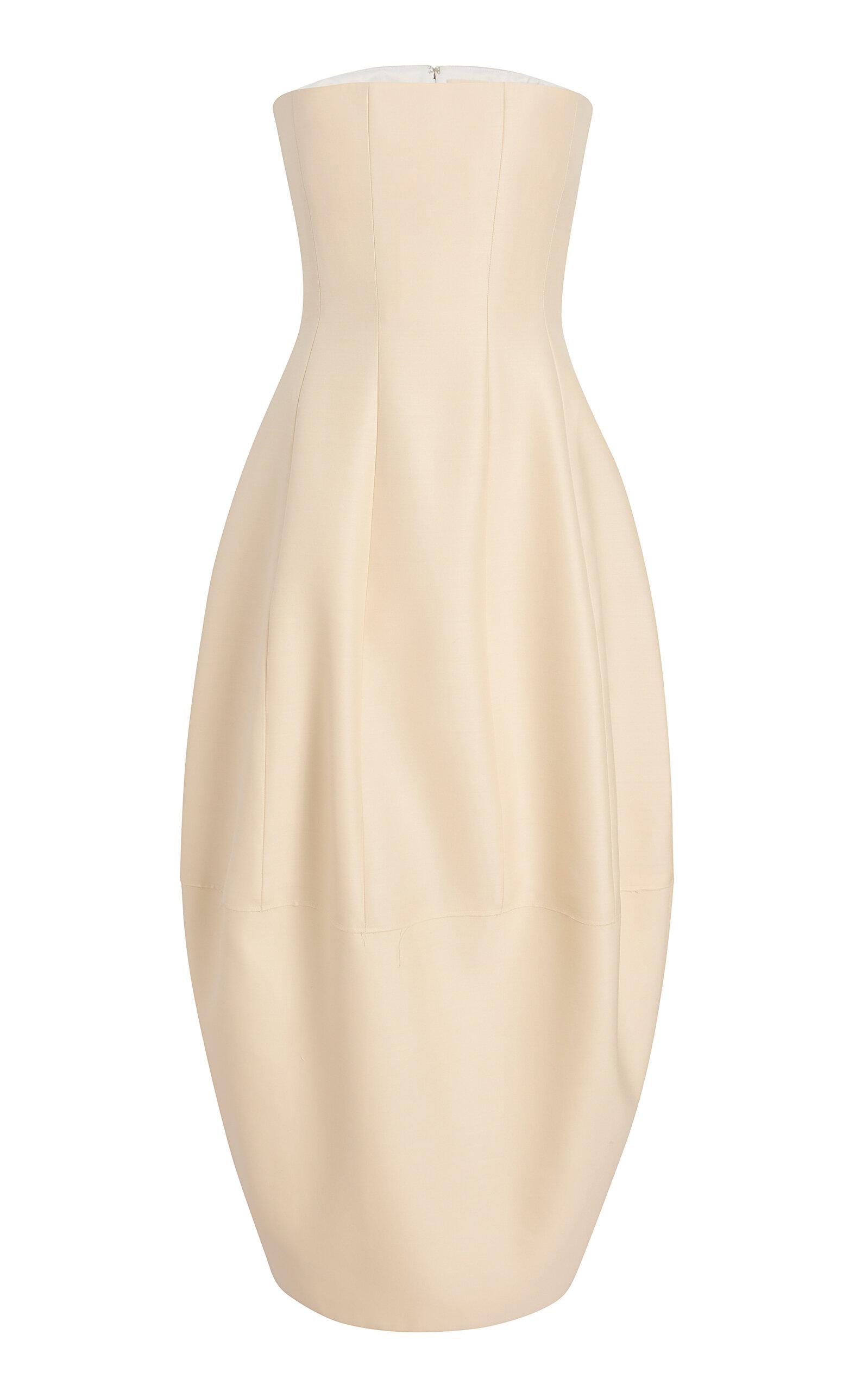Khaite Stela Wool-Silk Maxi Dress - Moda Operandi by KHAITE