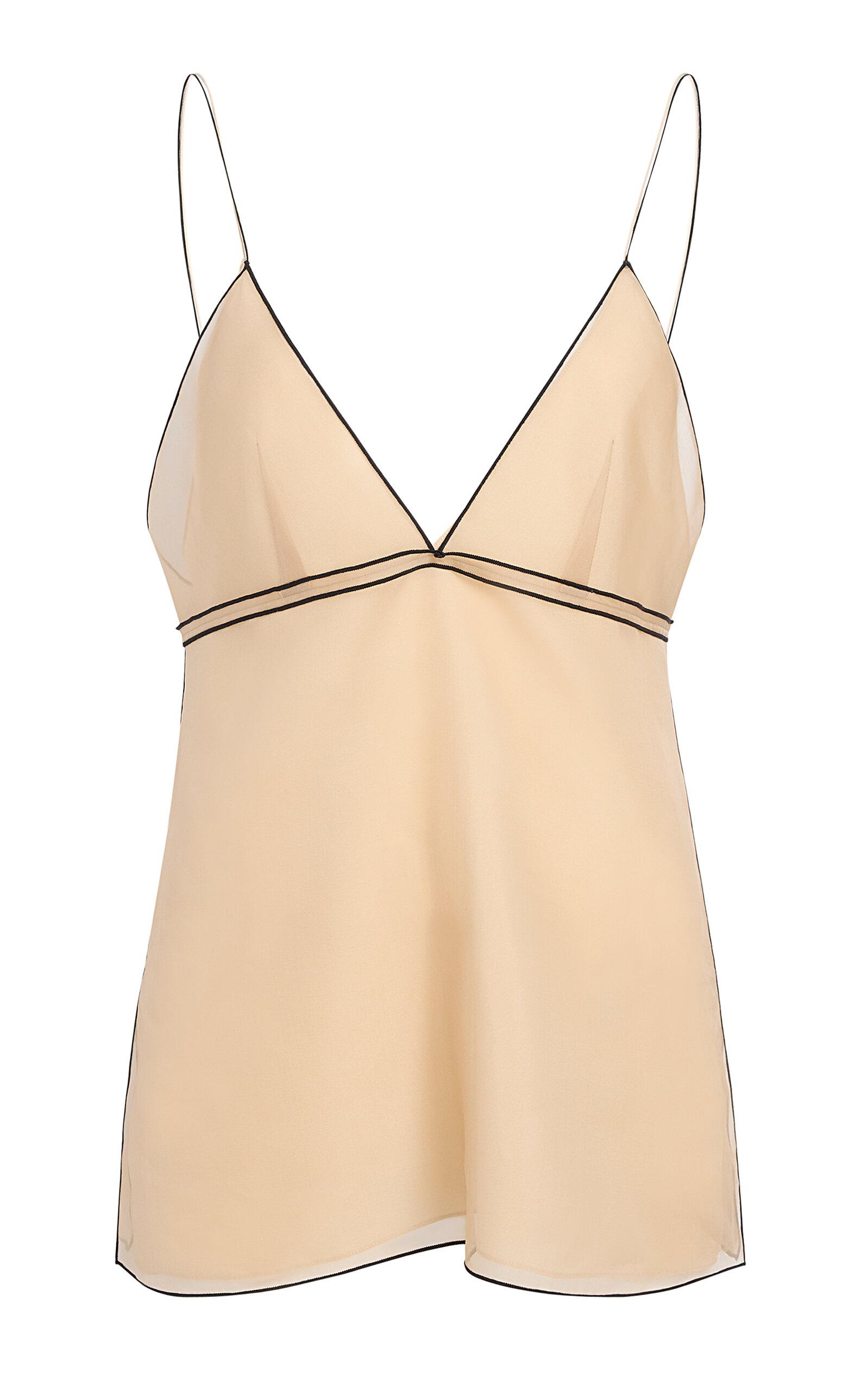 Khaite Timyilk Organza Camisole Top - Moda Operandi by KHAITE