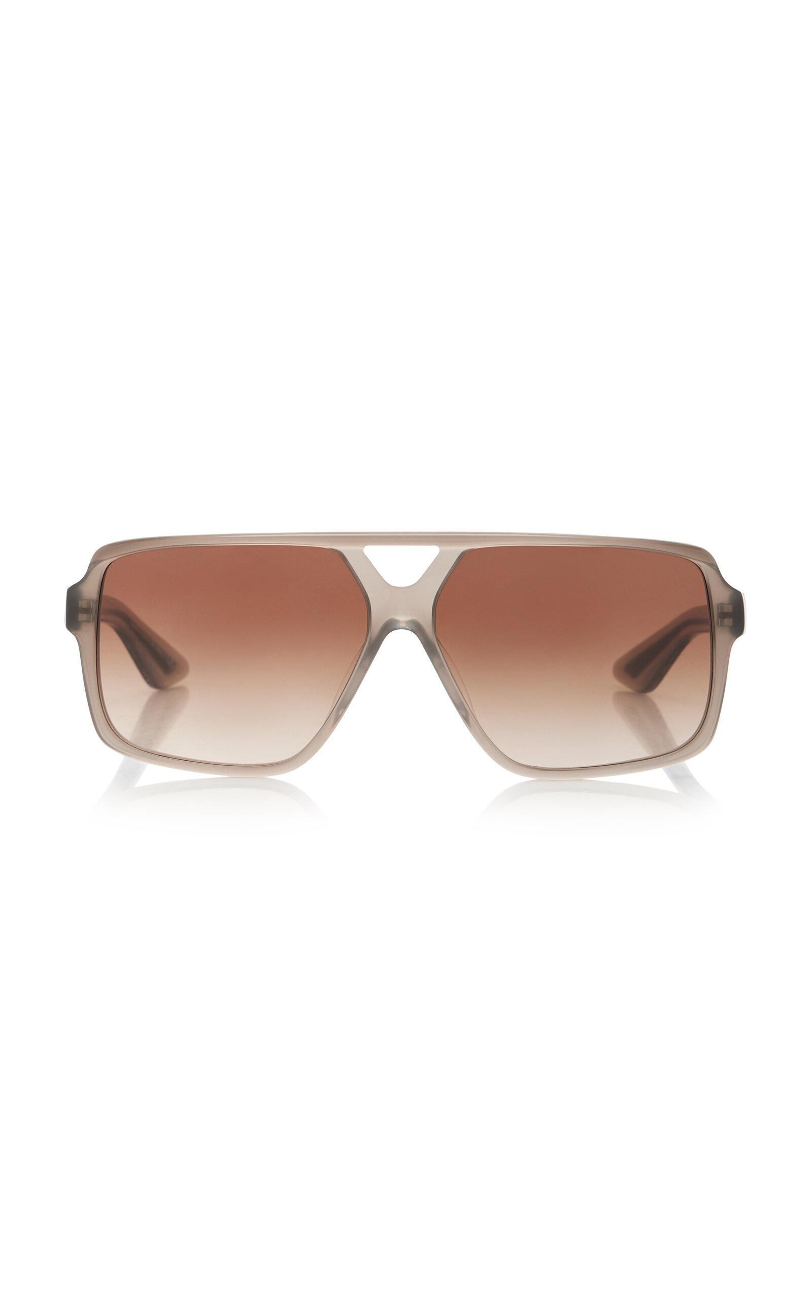 Khaite x Oliver Peoples 1977C Oversized Aviator-Frame Acetate Sunglasses - Moda Operandi by KHAITE