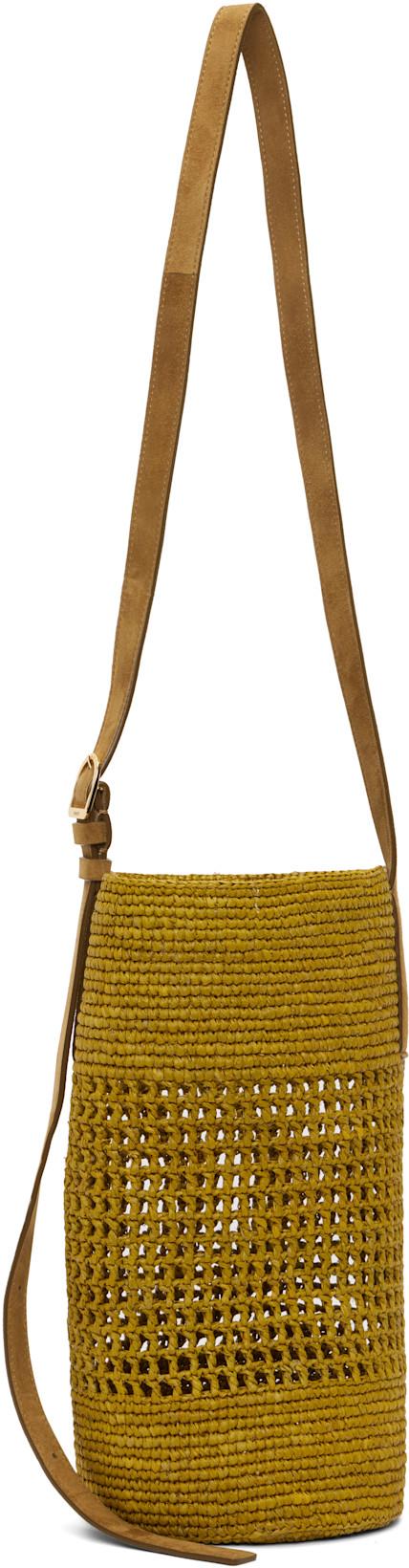 Khaki Small Billie Bucket Bag by KHAITE