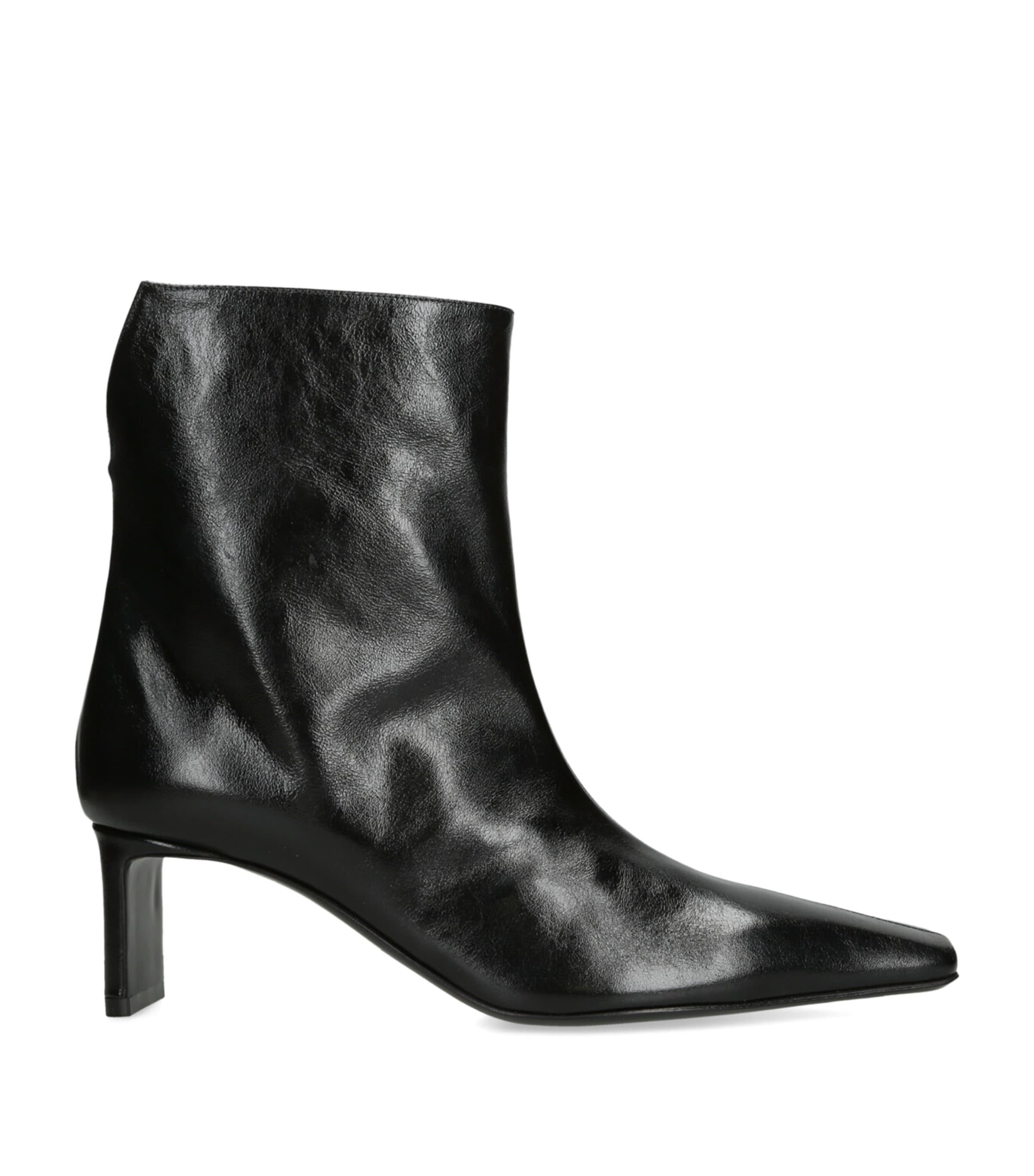 Leather Ona Ankle Boots 55 by KHAITE