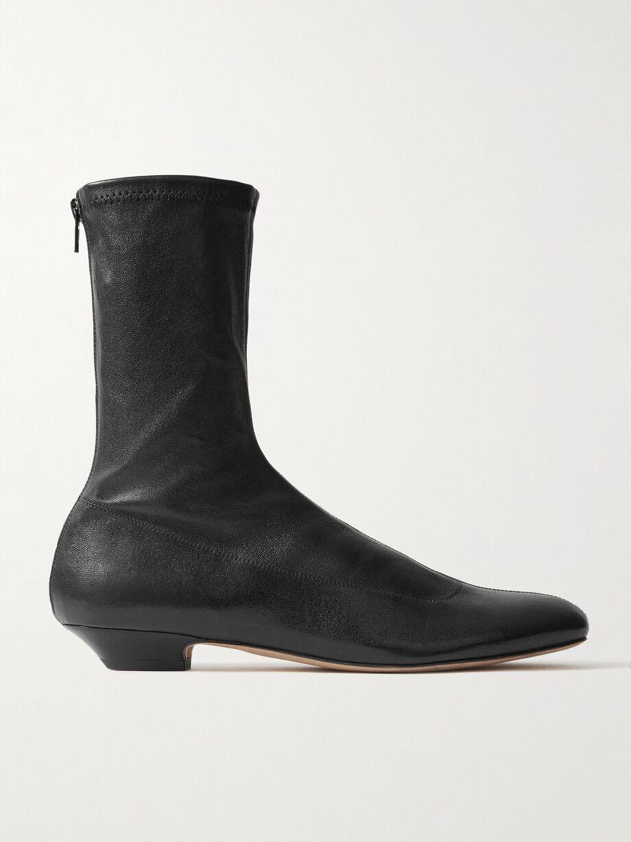 Leather ankle boots by KHAITE