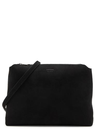 Lina medium suede cross-body bag by KHAITE