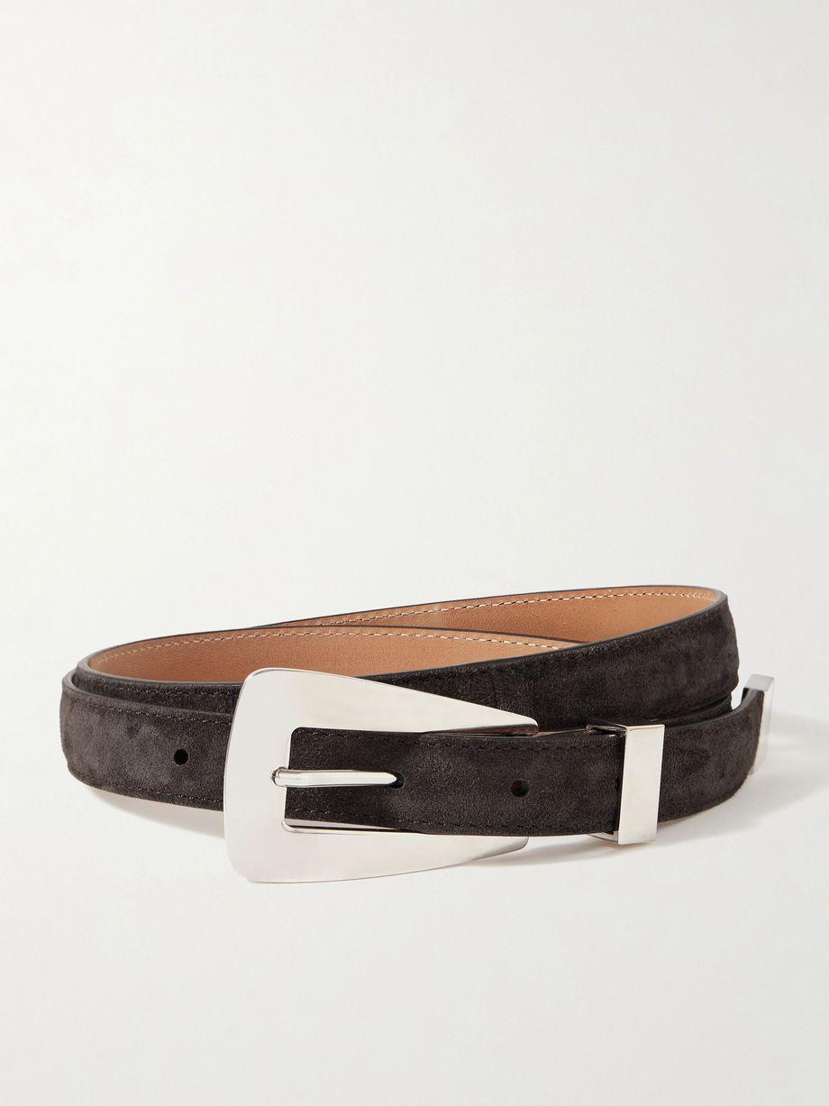 Lucca suede belt by KHAITE