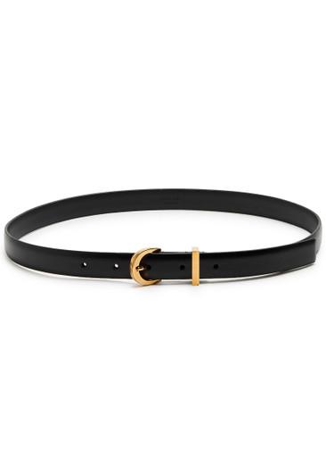 Luna leather belt by KHAITE