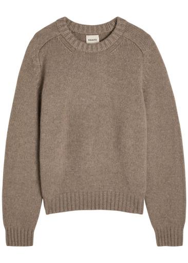 Mae cashmere sweater by KHAITE