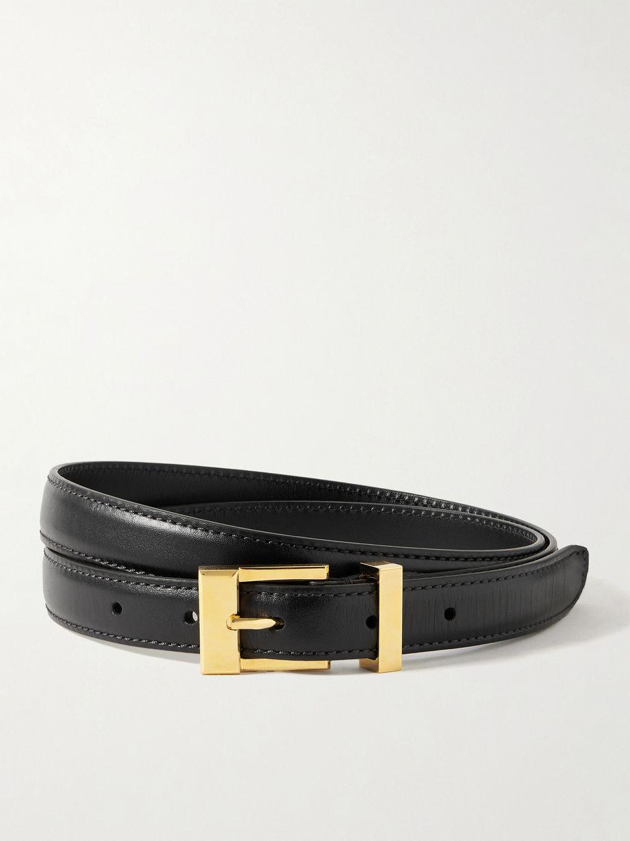 Manhattan leather belt by KHAITE