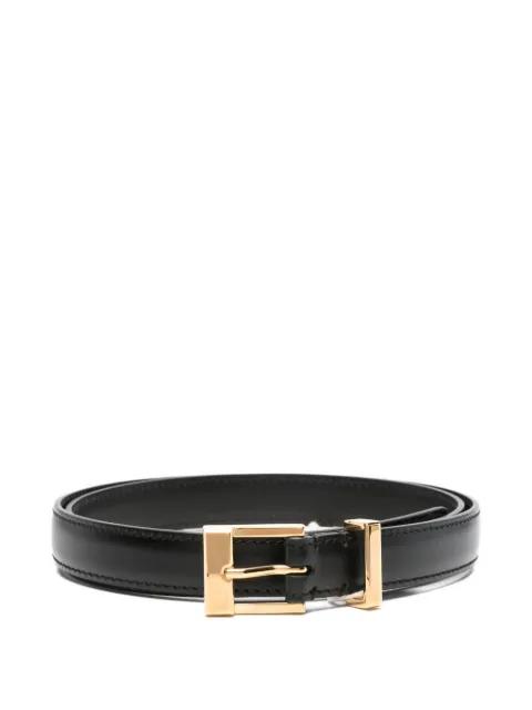Manhattan leather belt by KHAITE