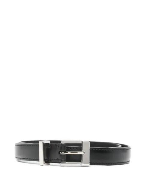 Manhattan leather belt by KHAITE