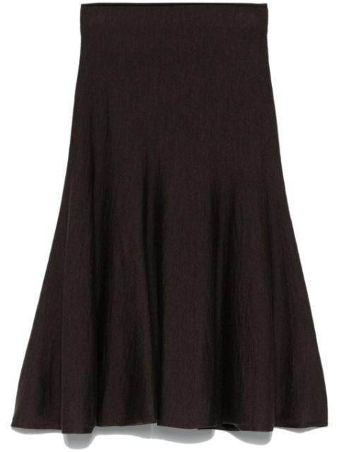 Mayu midi skirt by KHAITE