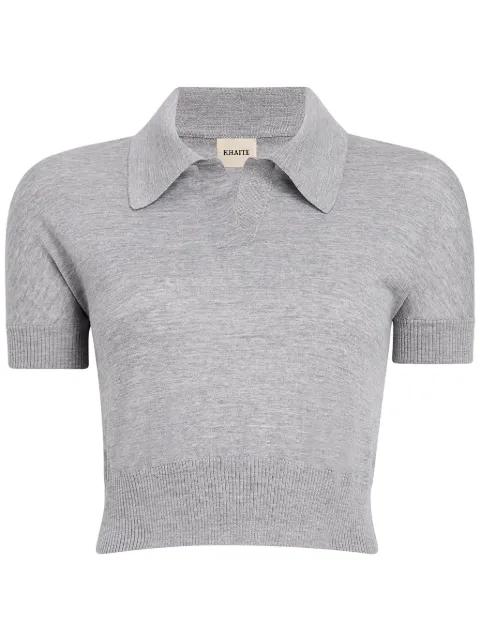 Morgane polo top by KHAITE