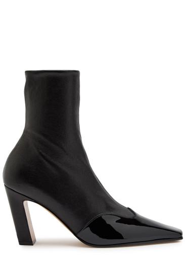Nevada 85 leather ankle boots by KHAITE