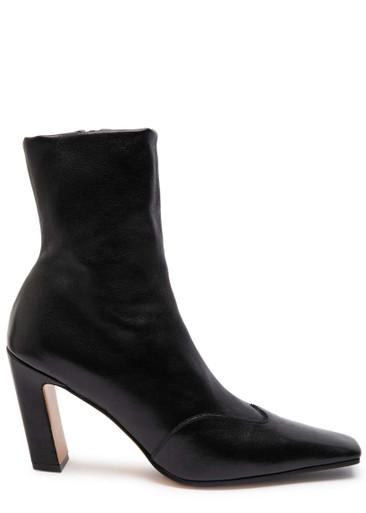 Nevada 85 leather ankle boots by KHAITE