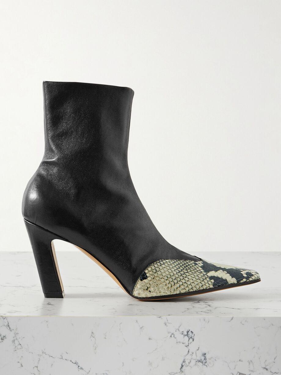 Nevada leather ankle boots by KHAITE