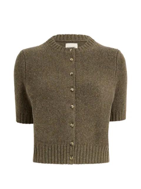 Nora short-sleeve cardigan by KHAITE