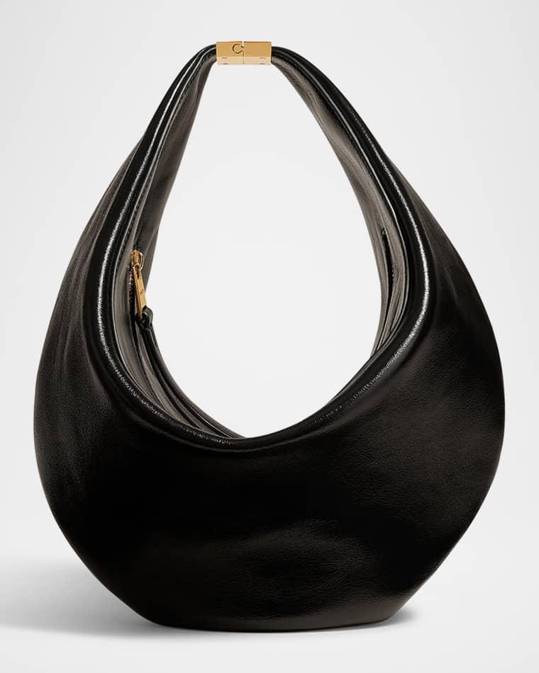 Olivia Small Leather Shoulder Bag by KHAITE