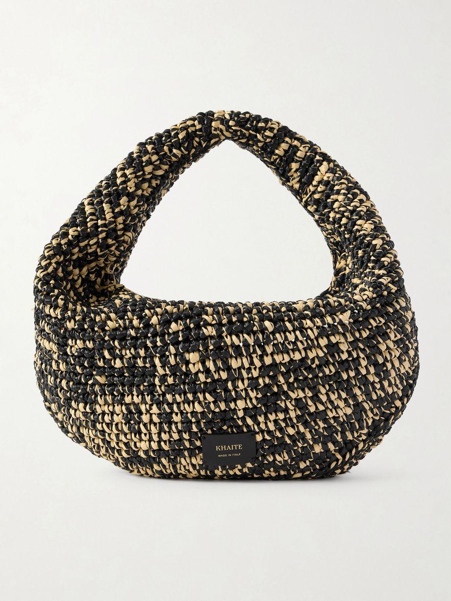Olivia medium woven shoulder bag by KHAITE